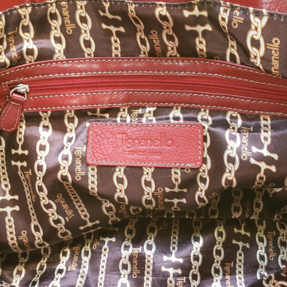 Tignanello Large Patchwork Leather Shoulder Tote - image 7